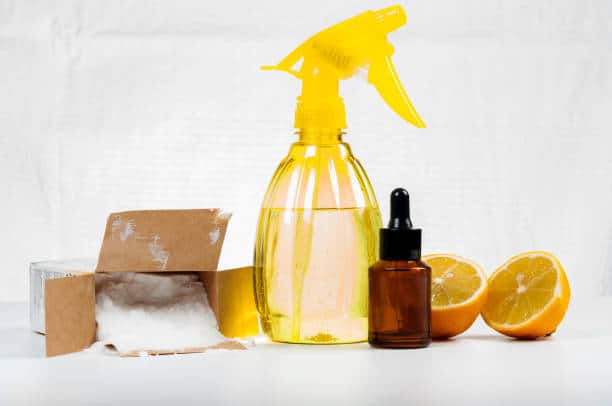vinaigre citron produit naturel laver vitres maison