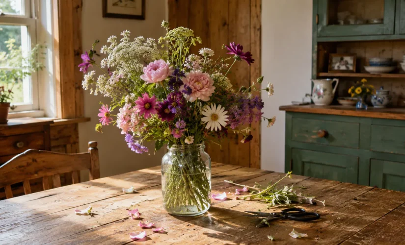 Faire tenir un bouquet de fleurs deux fois plus longtemps : les astuces de grand-mère